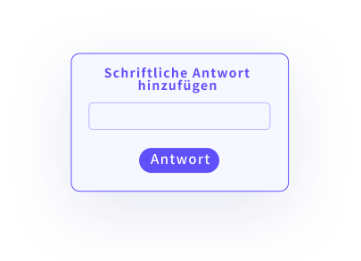 Antworten hinzufügen