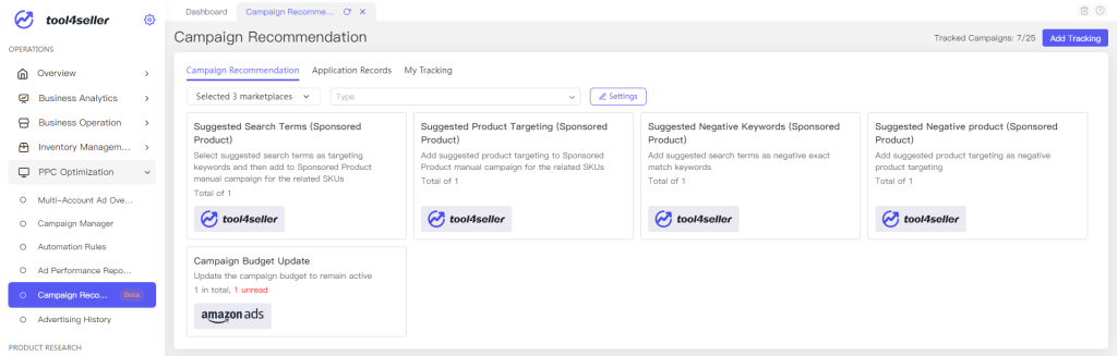 How to use campaign recommendation to improve ad performance