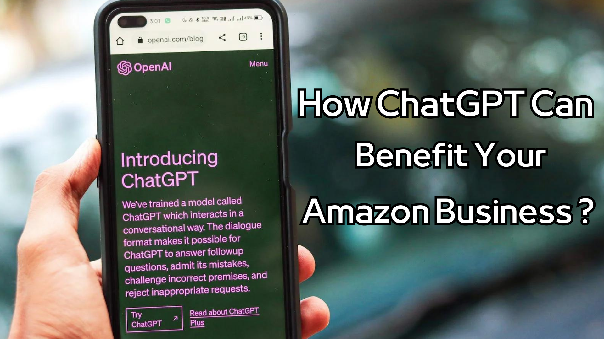How ChatGPT Can Benefit Your Amazon Business