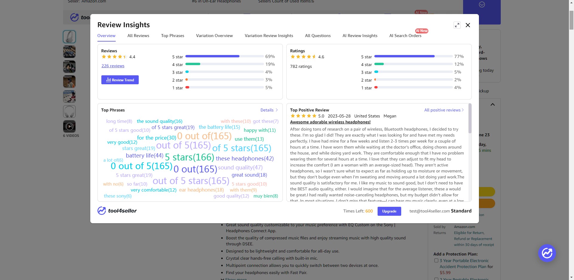 tool4seller review insights